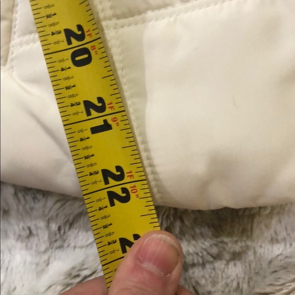 Aeropostale xl winter puffer vest fur trim - Picture 7 of 8